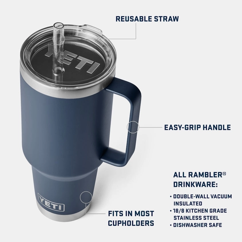 Rambler 42 oz. Straw Mug