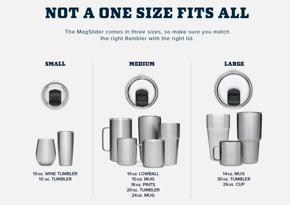 Rambler Magslider Lid - Medium