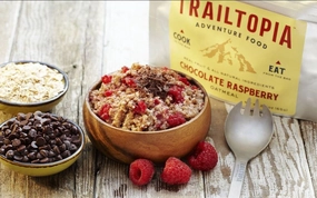 Raspberry Chocolate Oatmeal