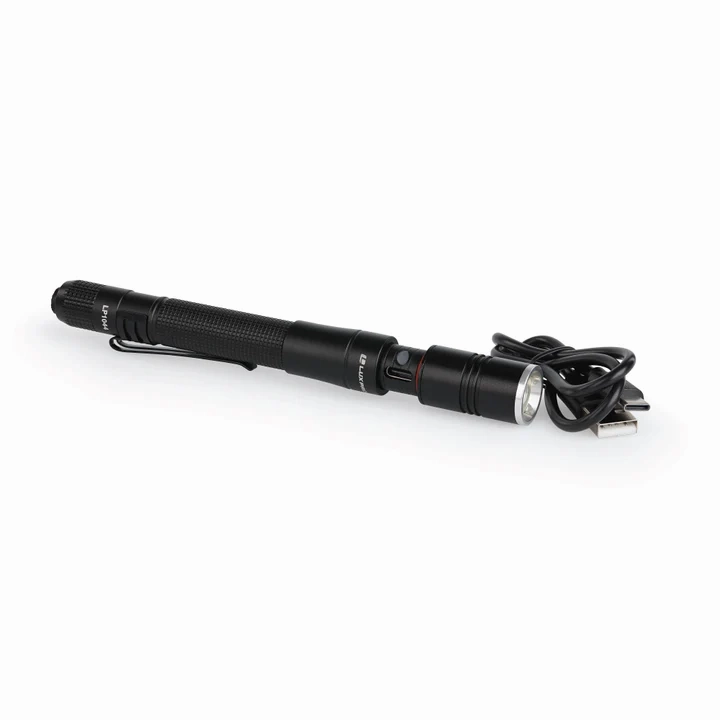 Rechargeable Focusing Penlight 360 Lumen LED Flashlight