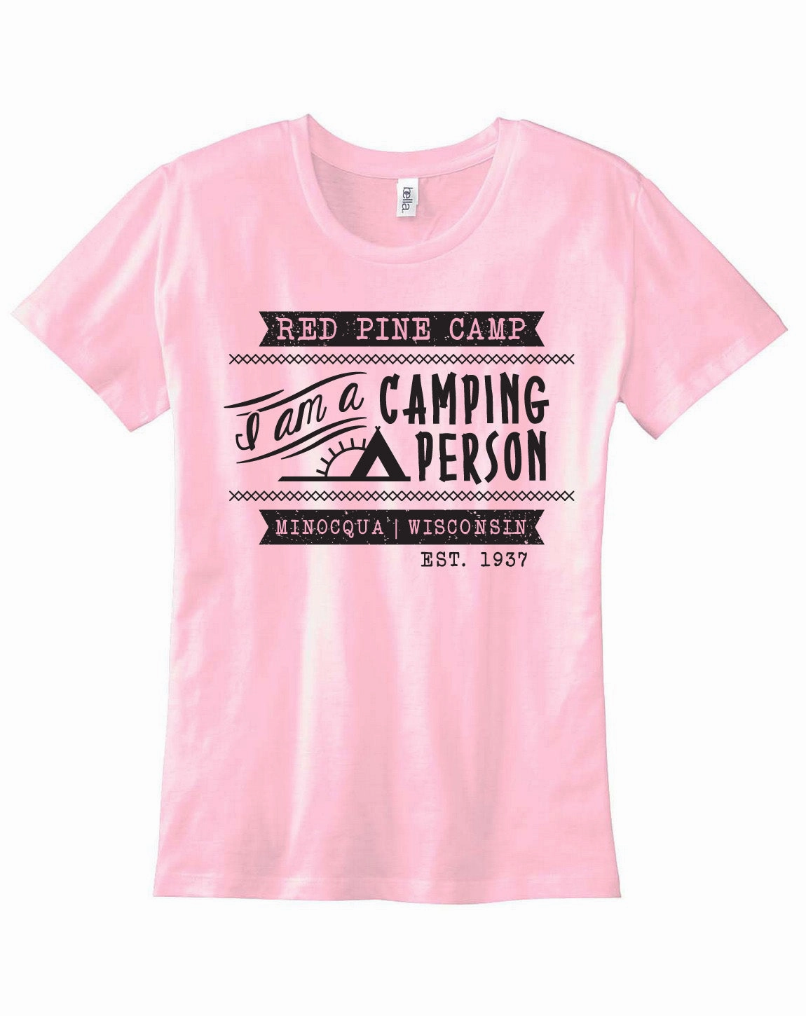 Red Pine I Am A Camping Person Tee