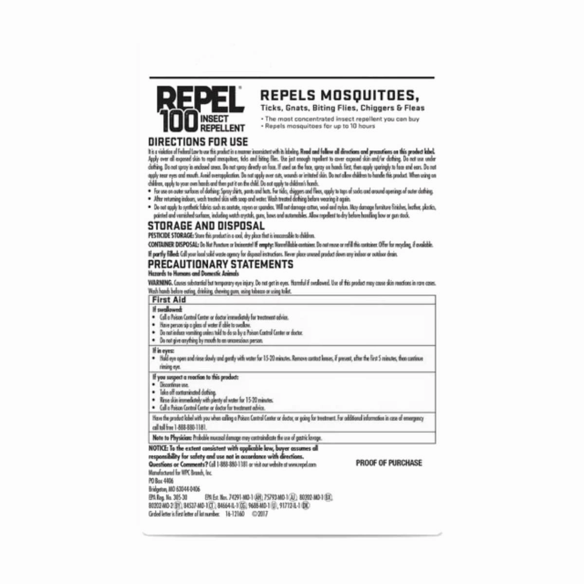 Repel 100 Insect Repellent Pump Spray