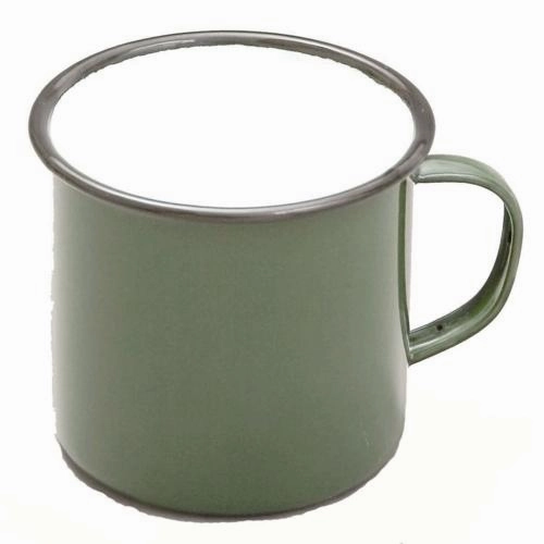 Retro Coloured Enamel Mugs