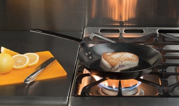Seasoned Carbon Steel Skillet Set-(10 Inches)