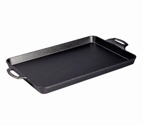 Seasoned Cast Iron Baking Pan - 15.5 x10.5in