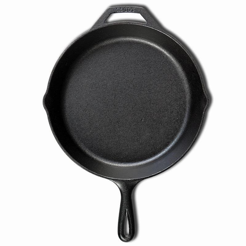 Seasoned Cast Iron Skillet-(13 1/4)