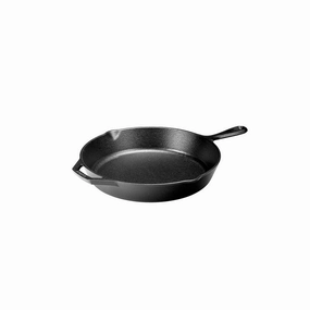 Seasoned Cast Iron Skillet-(13 1/4)