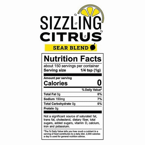 Sizzling Citrus Sear Blend