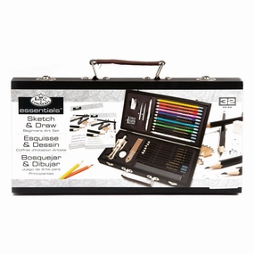 Sketch & Draw Beginners 32-Piece Art Set