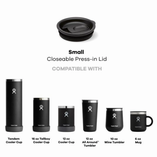 Small Closeable Press-In Lid