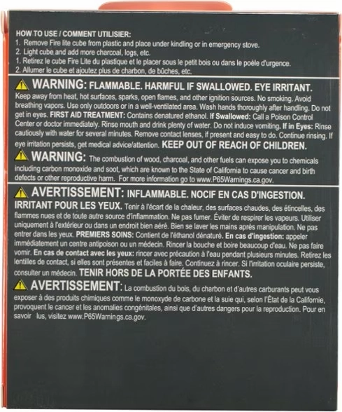SOL Fire Lite Fuel Cubes/Box