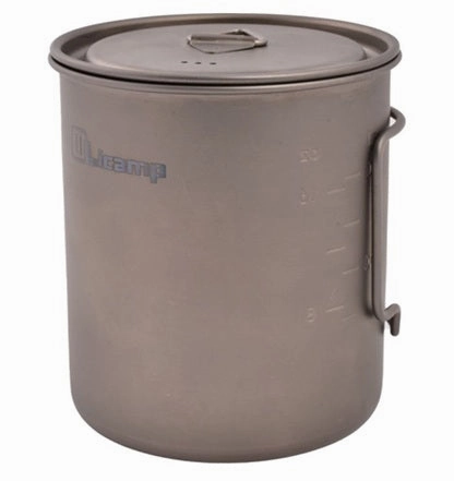 Space Saver Mug with Lid - Titanium (750 ML)