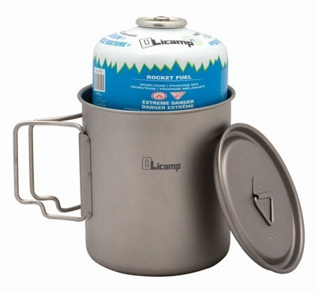 Space Saver Mug with Lid - Titanium (750 ML)
