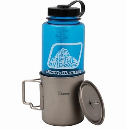 Space Saver Mug with Lid - Titanium (750 ML)