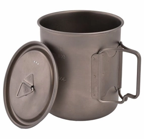 Space Saver Mug with Lid - Titanium (750 ML)