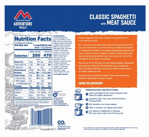 Spaghetti w/ Meat Sauce