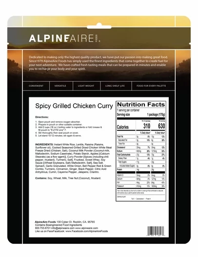 Spicy Chicken Curry