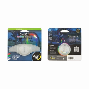 SpokeLit Rechargeable Wheel Light - Disc-O Select