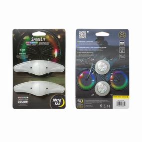 SpokeLit Wheel Light- Disco-O Select -2PACK