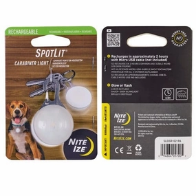 SpotLit Rechargeable Carabiner Light