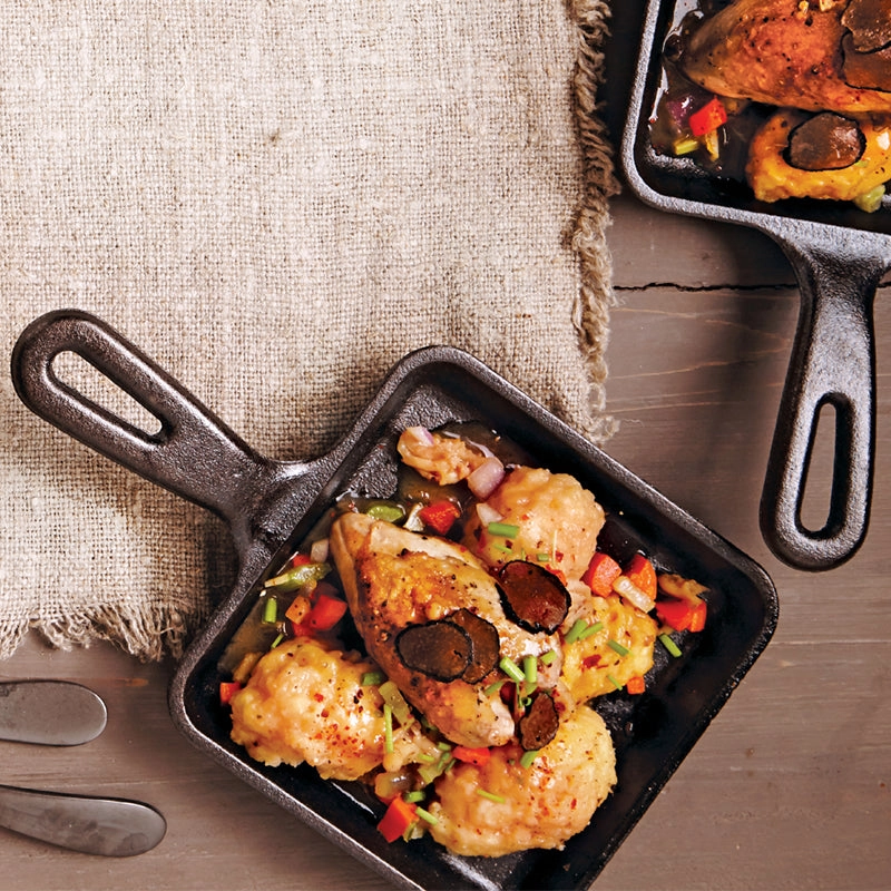 Square Cast Iron Skillet-(5.5 Inch)