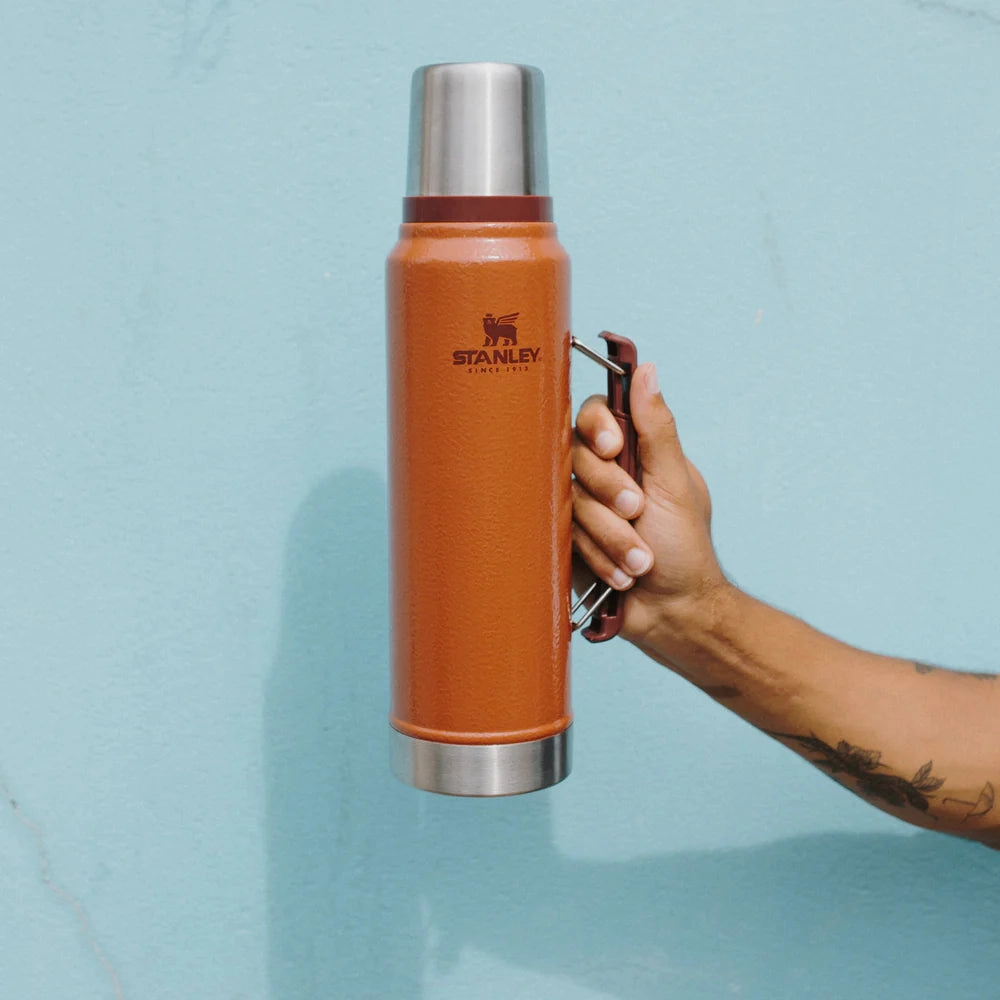 Stanley Classic Legendary Bottle | 1.0L Hammertone Clay