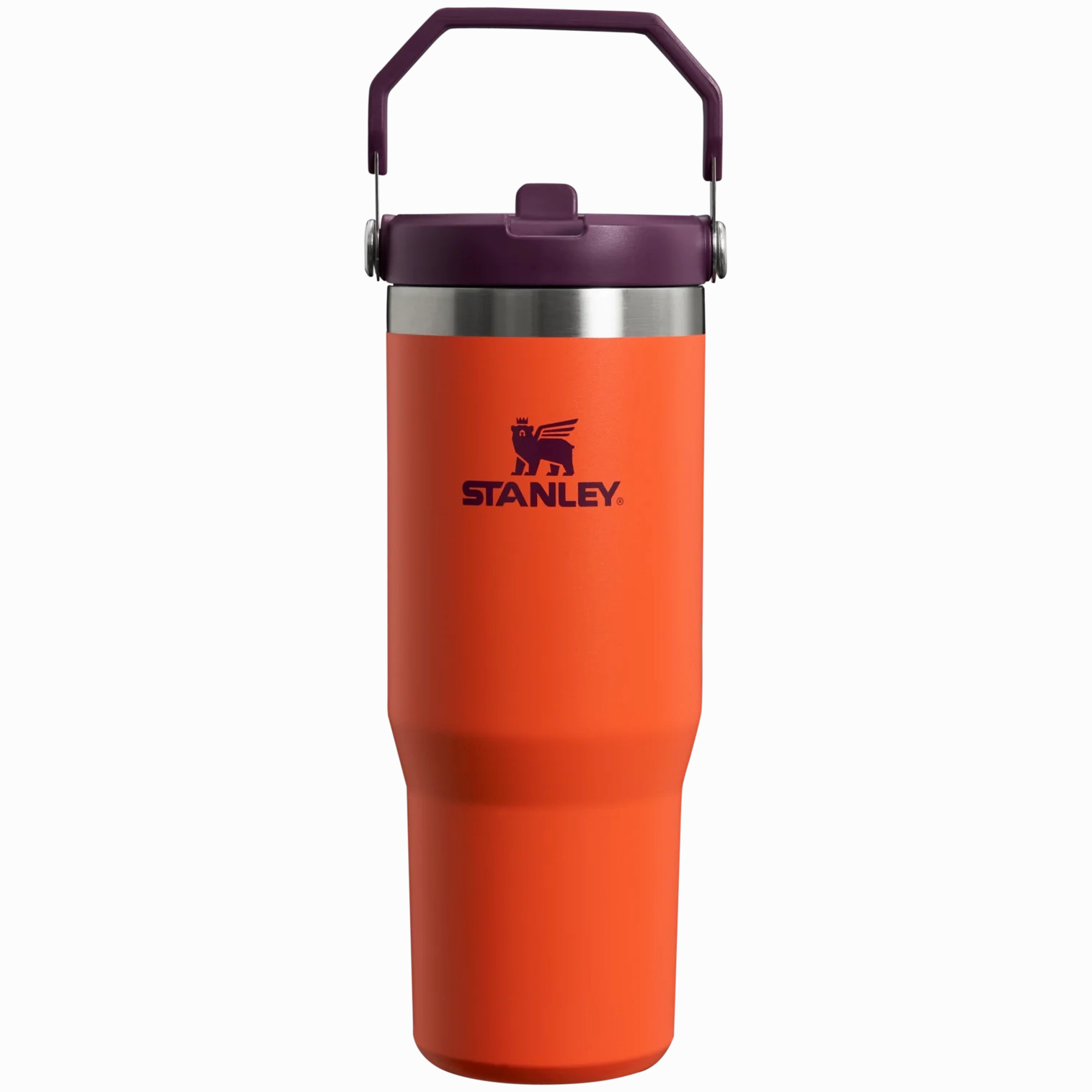 Stanley IceFlow Flip Straw Tumblers 0.89L - Tigerlily Plum