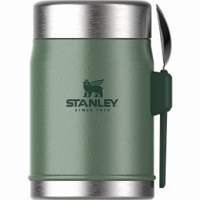 Stanley Legendary Food Jar   Spork 0.4L Hammertone Green