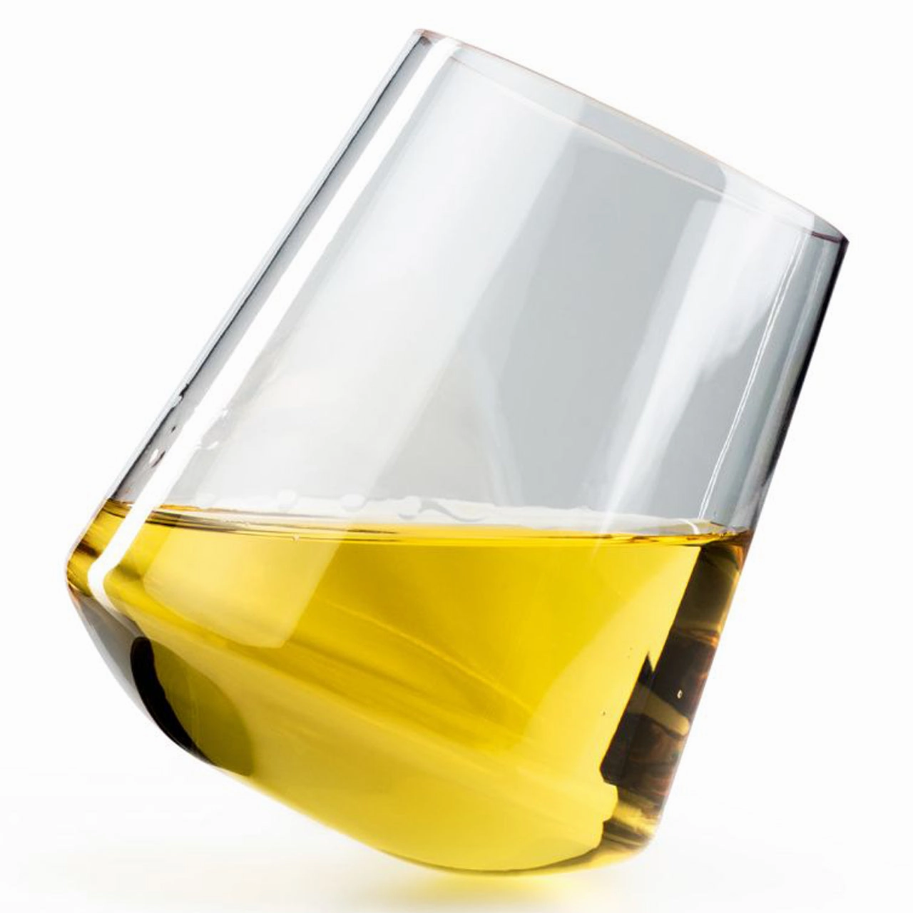 Stemless White Wine Glass
