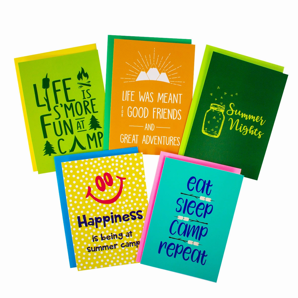 Summer Camp Greeting Card 5-Pack