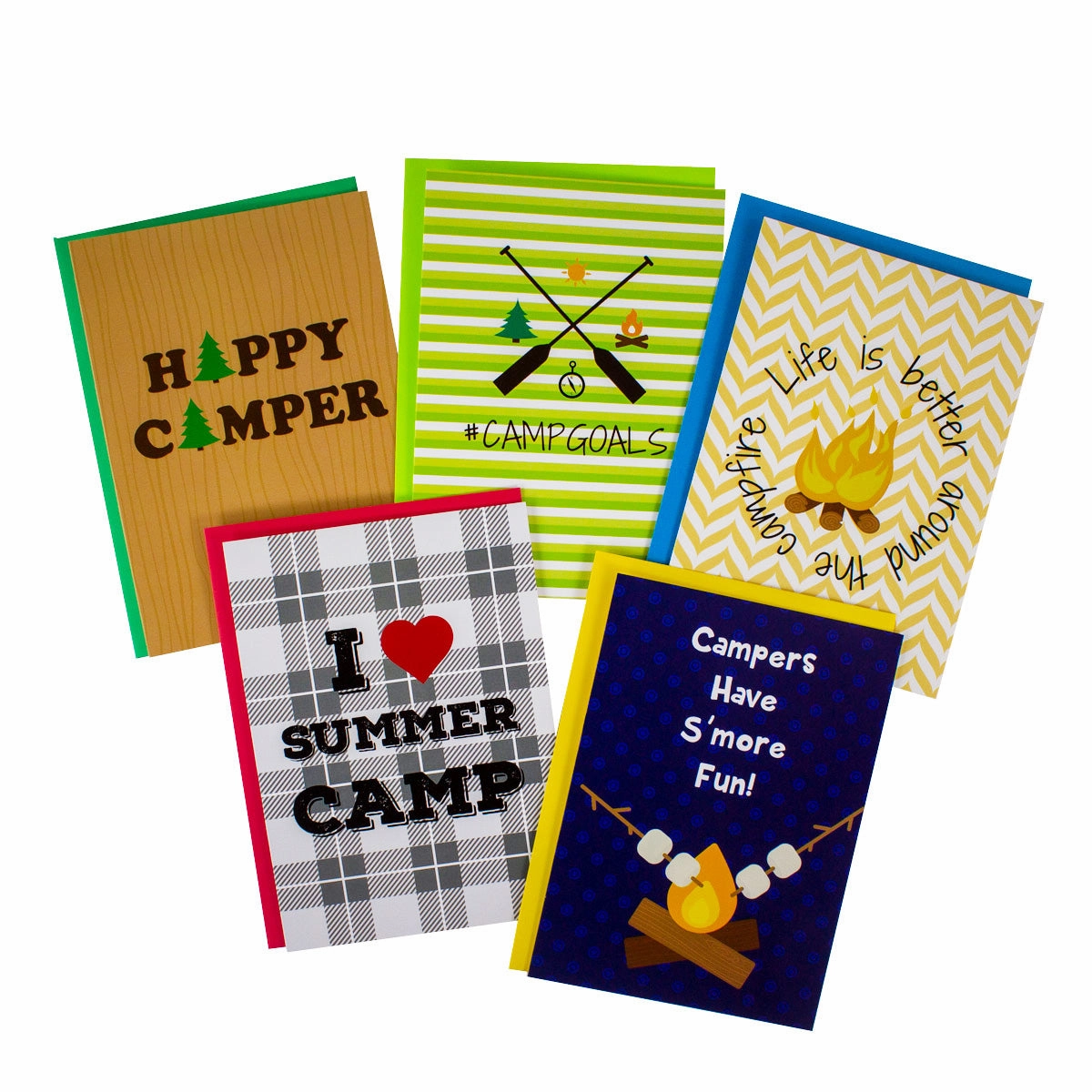 Summer Camp Greeting Card 5-Pack