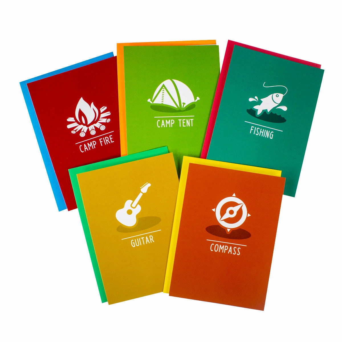 Summer Camp Greeting Card 5-Pack