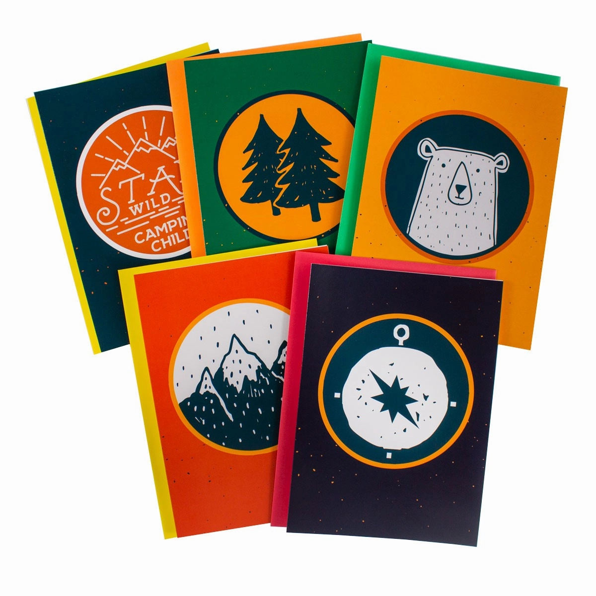 Summer Camp Greeting Card 5-Pack