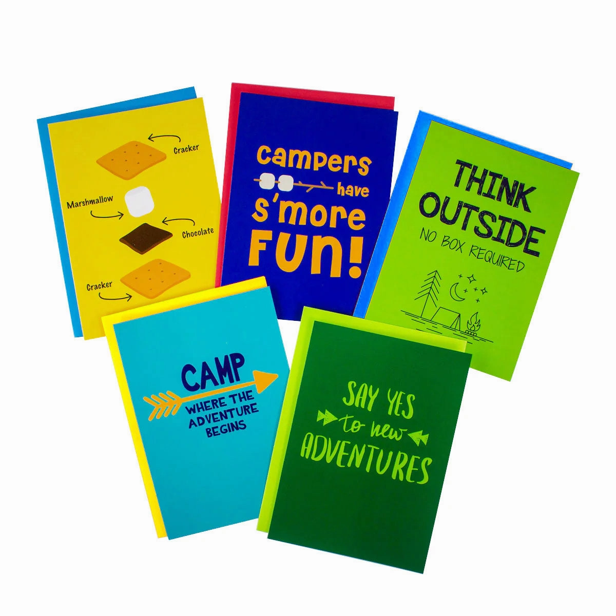 Summer Camp Greeting Card 5-Pack