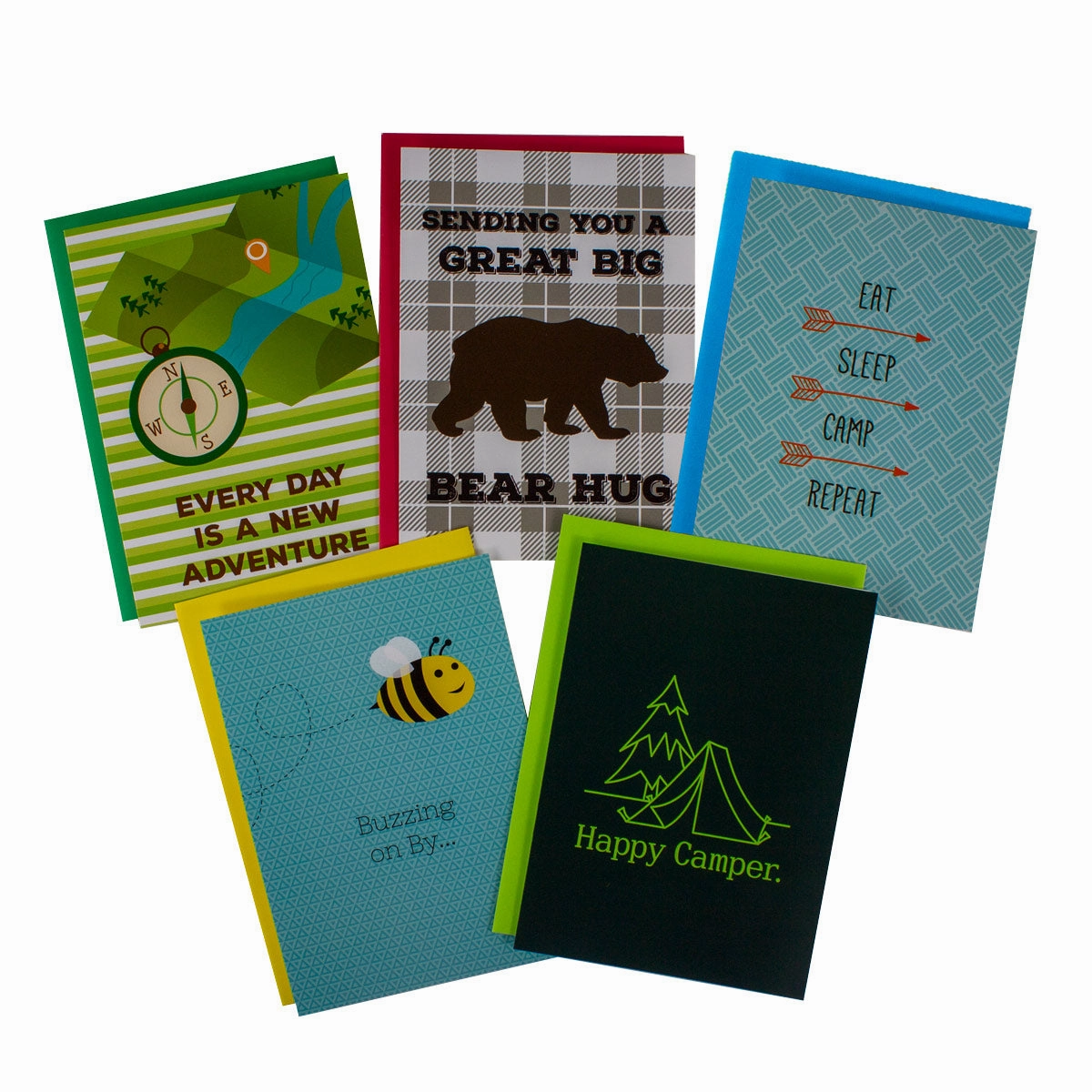 Summer Camp Greeting Card 5-Pack