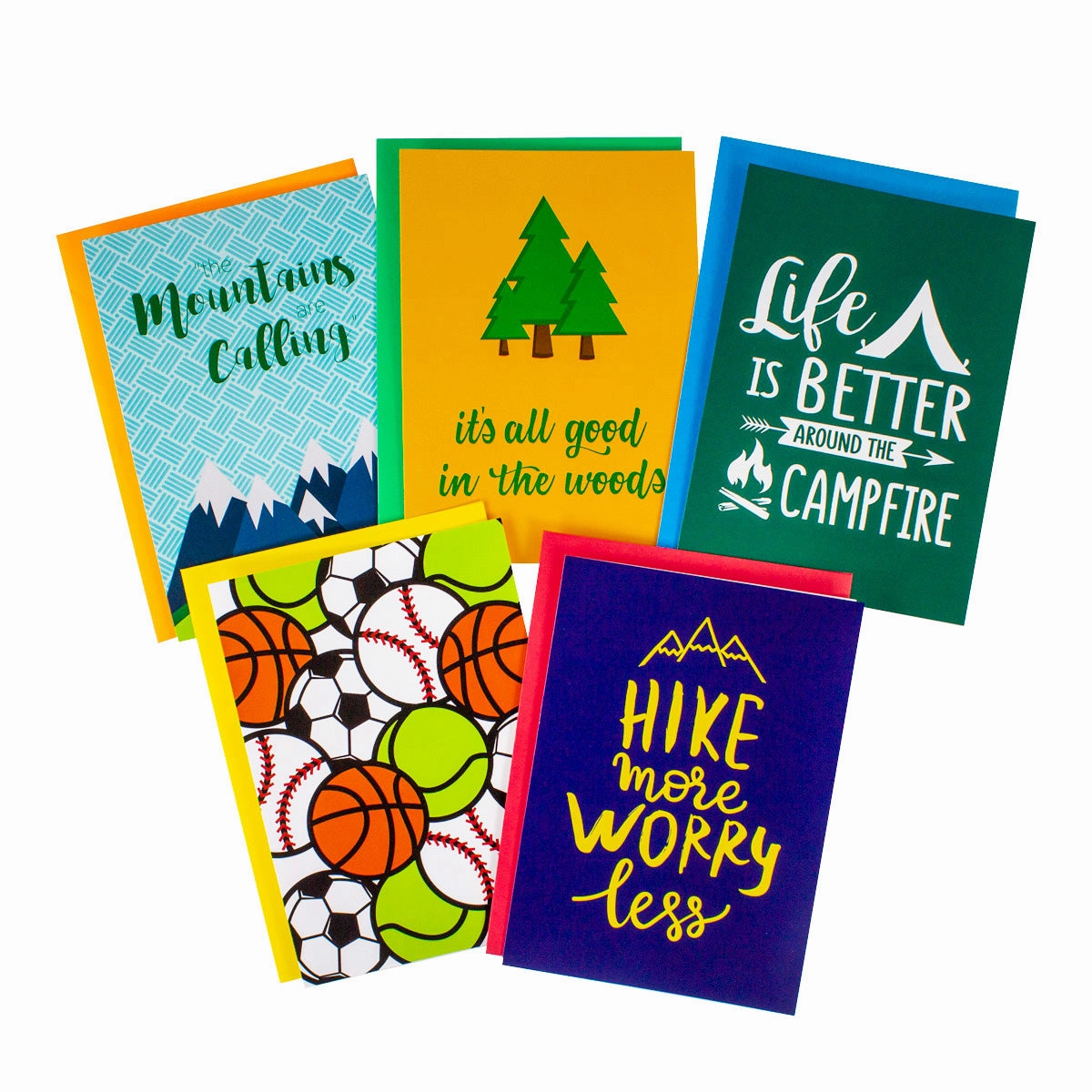Summer Camp Greeting Card 5-Pack