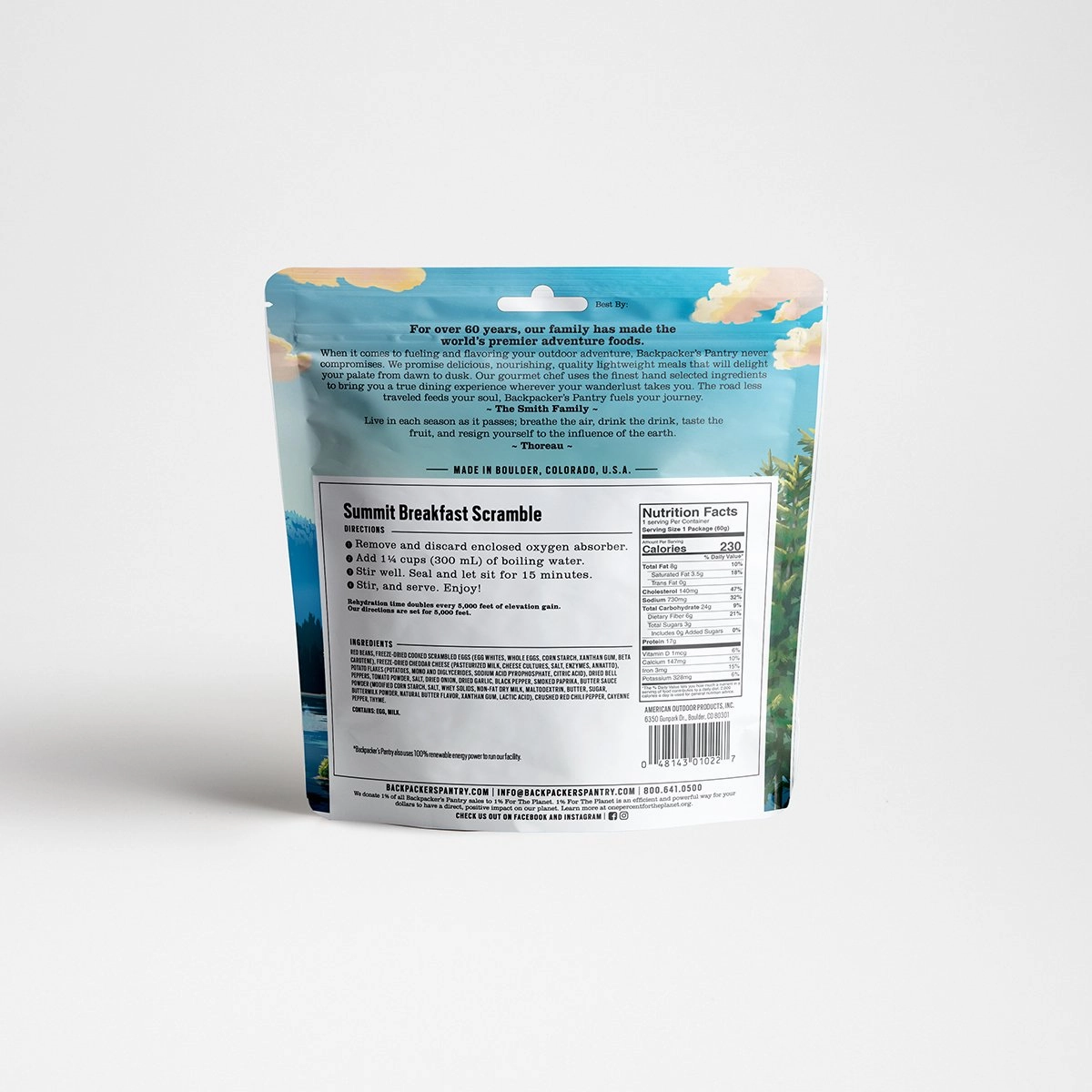 Summit Breakfast Scramble