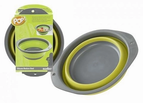 Summit Pop Space Saver Bowl 24cm  Lime/Grey