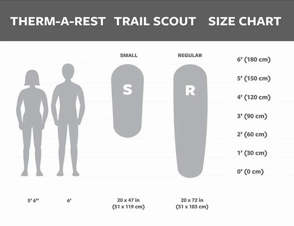 Therm-A-Rest Trail Scout Self-Inflating Sleeping Pad