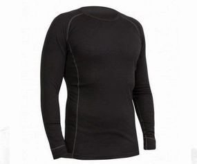 Thermolite Merino Top Black