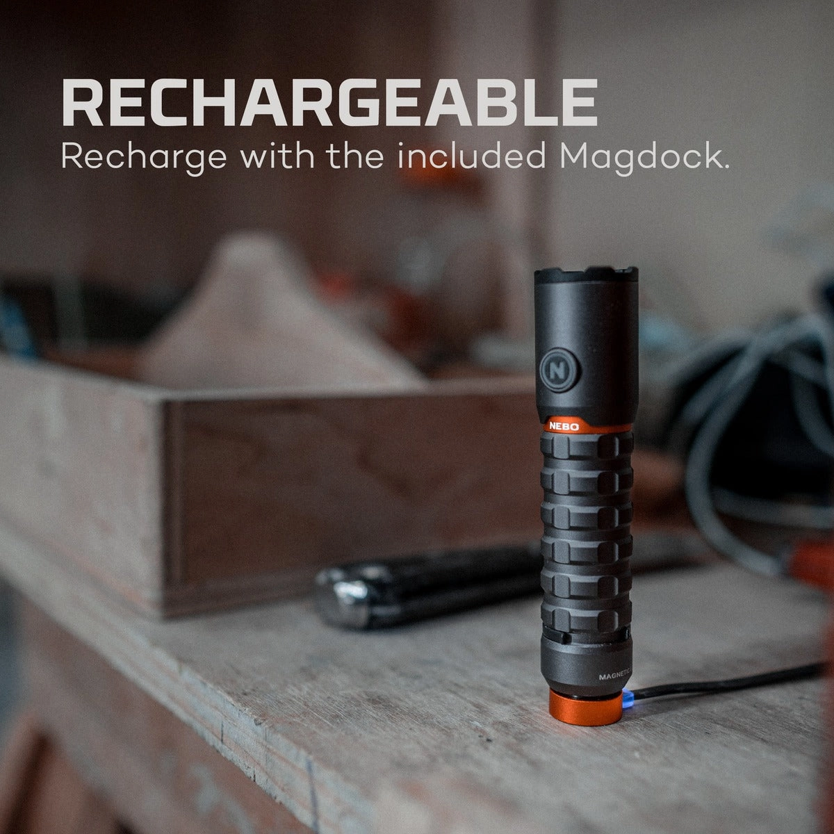 TORCHY 2K Rechargeable Pocket Flashlight