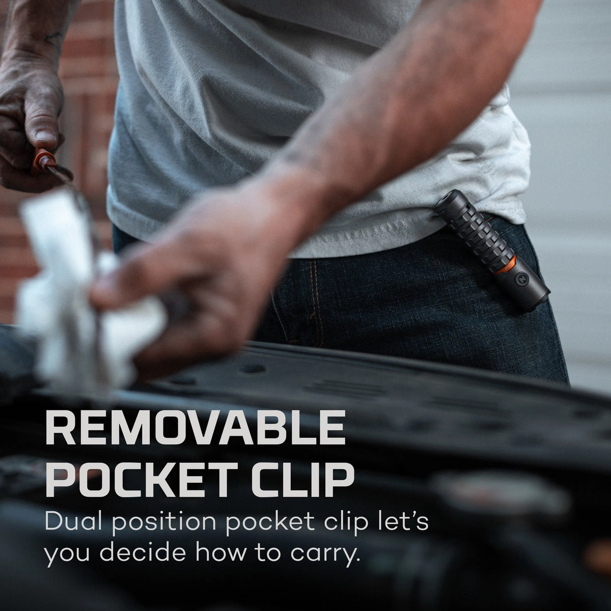 TORCHY 2K Rechargeable Pocket Flashlight