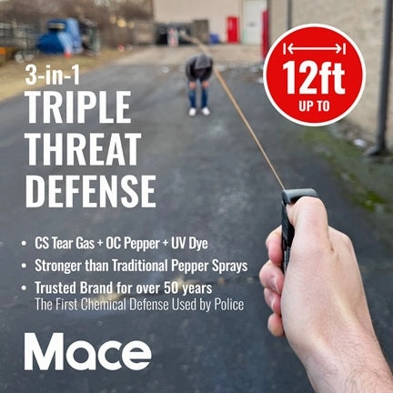 Triple Action Pepper Spray (12ft)