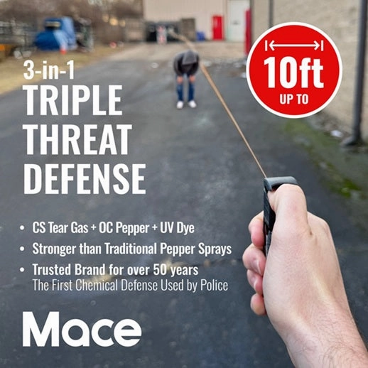 Triple Action Pocket Pepper Spray (10ft)