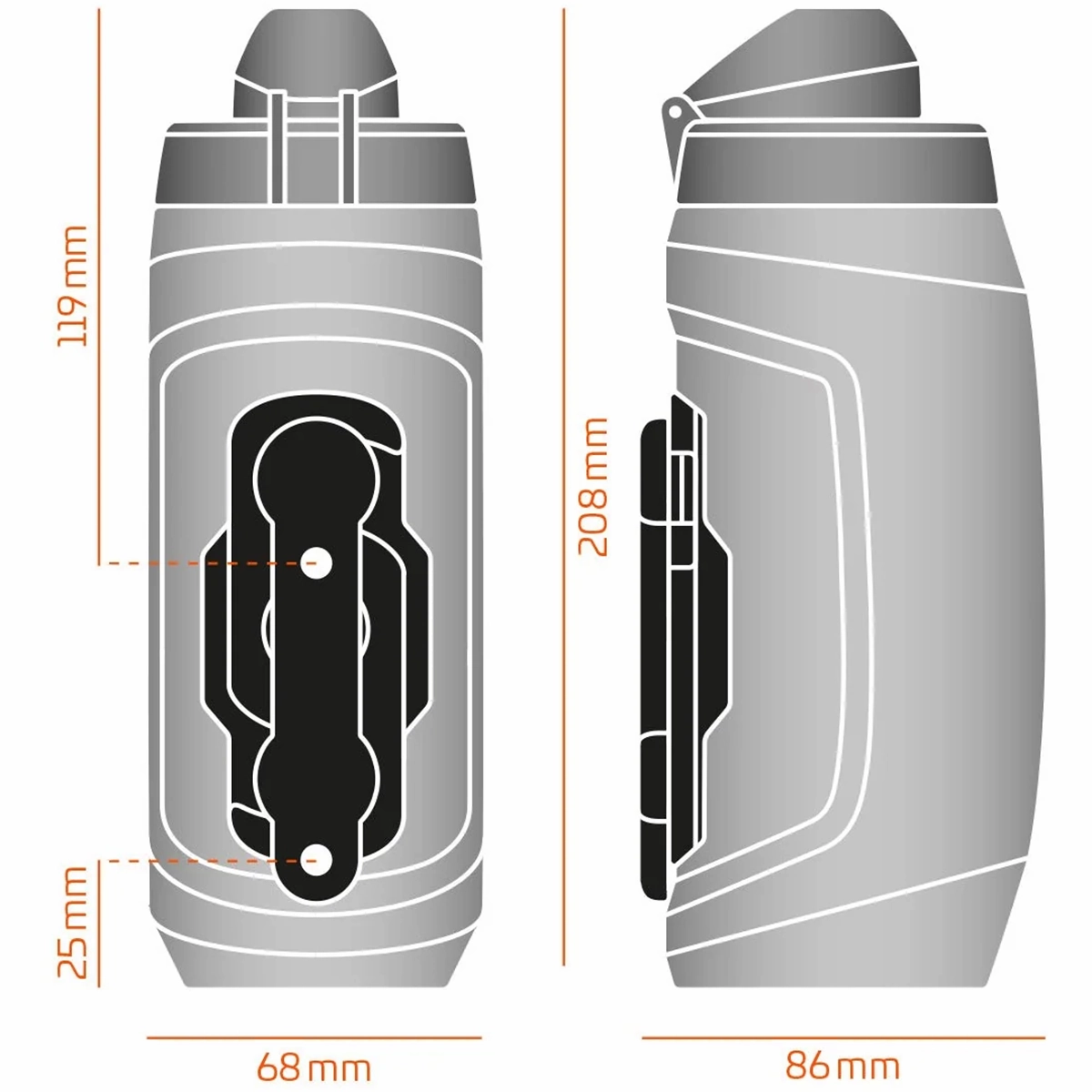 TWIST 590 Bottle   Bike Base