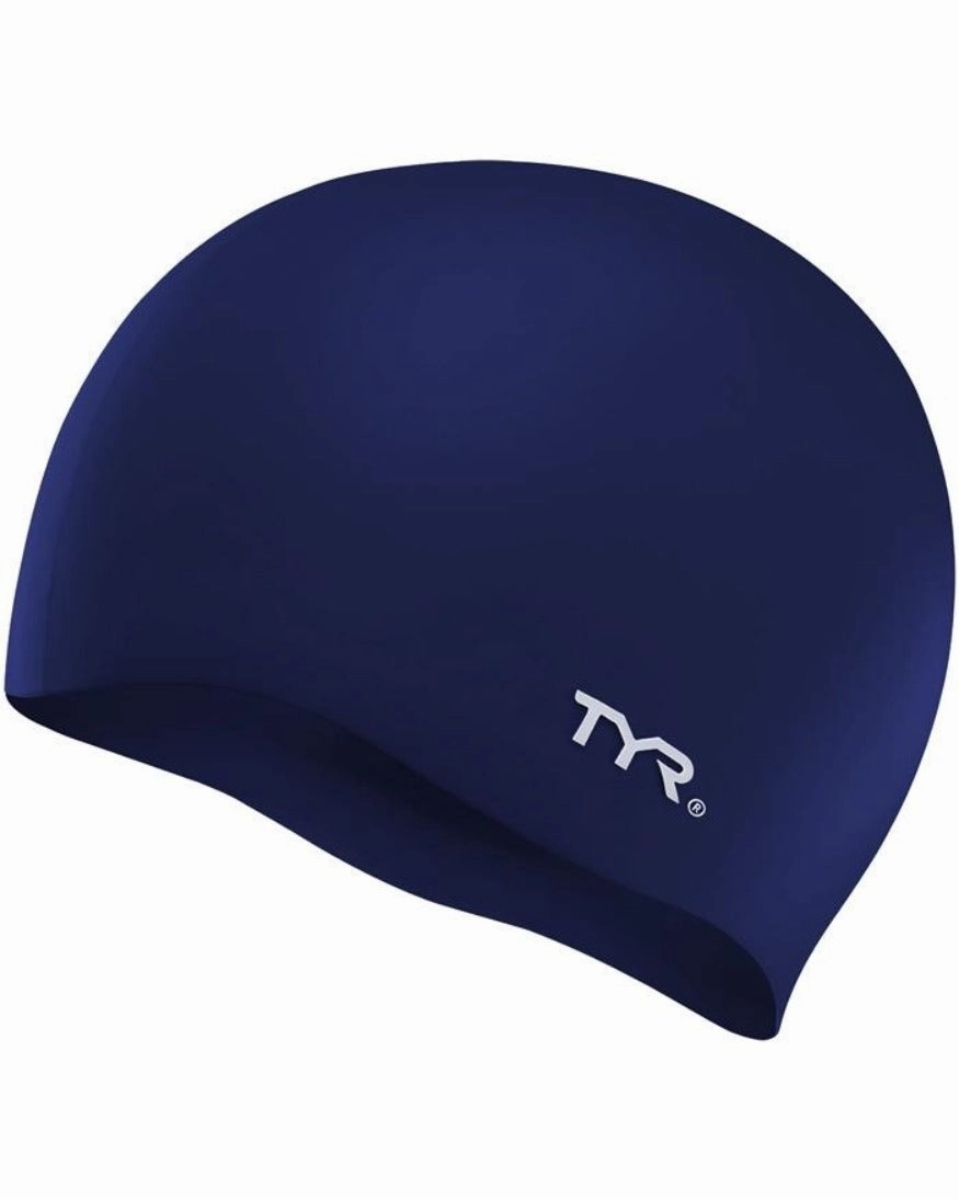 TYR Wrinkle-Free Adult and Junior Silicone Caps