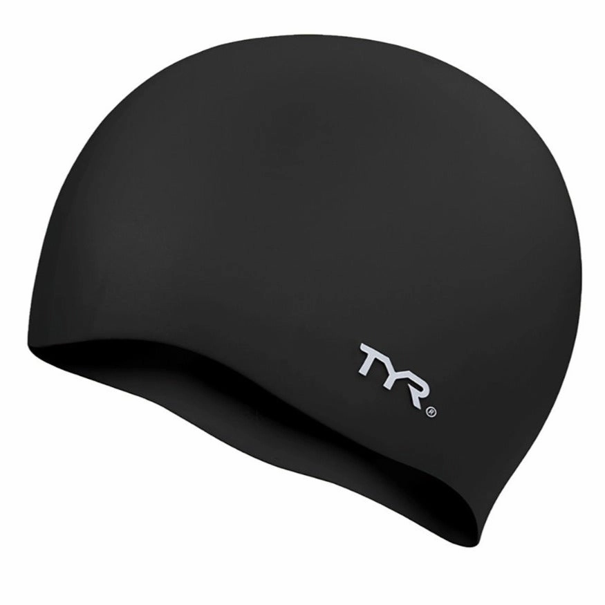TYR Wrinkle-Free Adult and Junior Silicone Caps