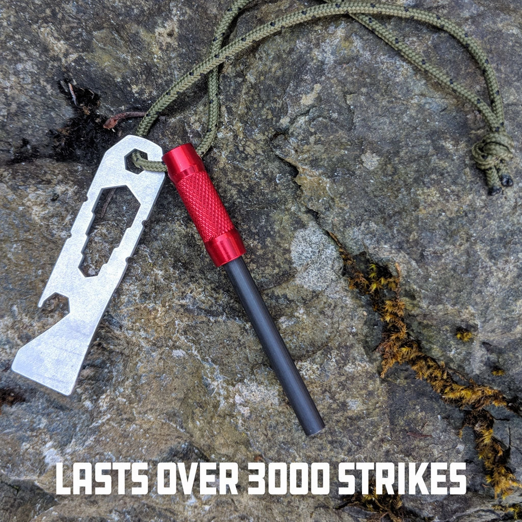 UCO Survival Fire Striker with Lanyard