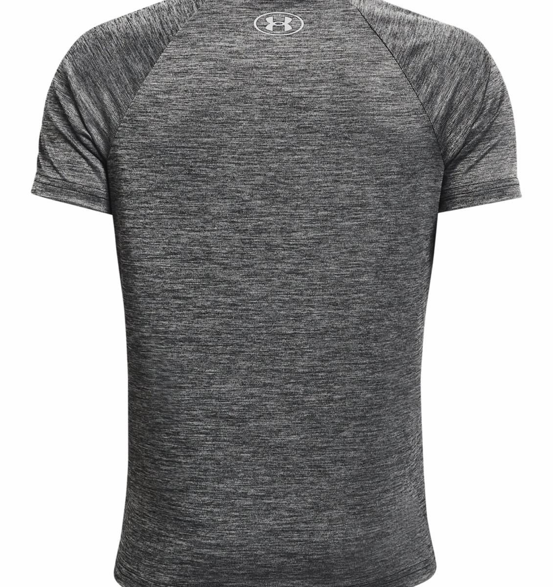 Under Armour Boys' Tech Split Logo Hybrid Short Sleeve Tee