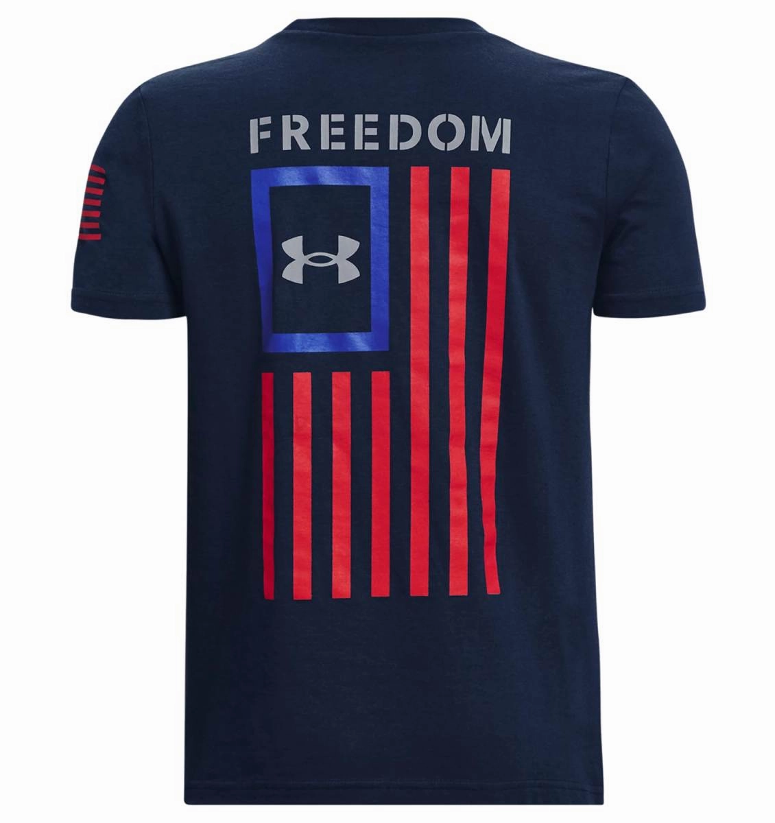 Under Armour Boys' UA Freedom Flag Short Sleeve T-Shirt